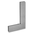 ESCUADRA ACERO INOX LISA  152010-250