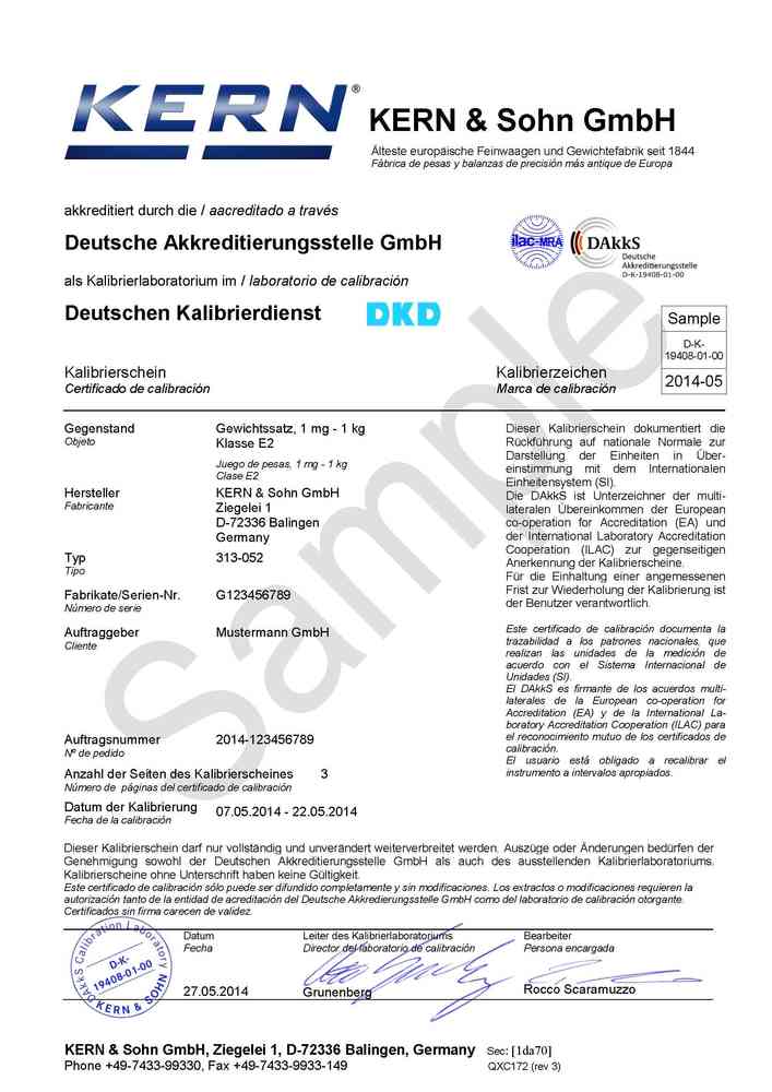 CERTIFICADO CALIBRACION DAkkS 962-416