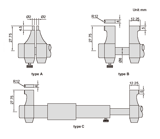 MICROMETRO INTERIORES ANALOGICO INSIZE 3220-100