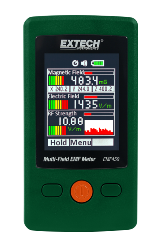 MEDIDOR CAMPOS ELECTROMAGNETICOS EXTECH EMF450