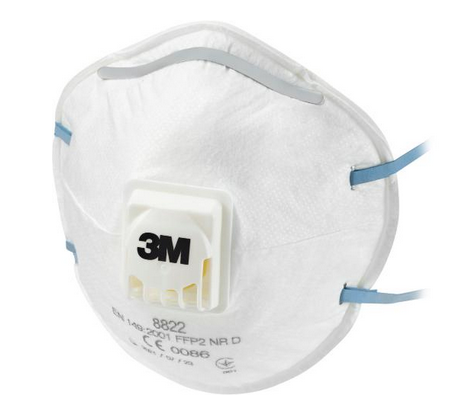 MASCARILLA PROTECCION RESPIRATORIA 3M FFP2 (CAJA 10 UDS)