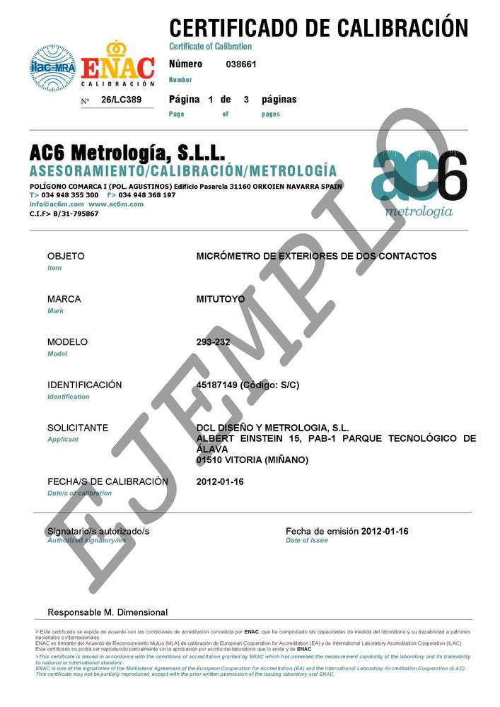 CERTIFICADO ACREDITADO MEDIDOR RECUBRIMIENTOS FERRICO Y NO FERRICO
