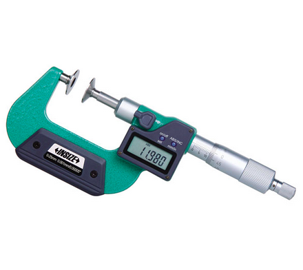 MICROMETRO EXTERIORES PLATILLOS INSIZE 3594-100A